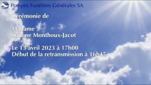 Embedded thumbnail for Madame Simone MONTHOUX &gt; Galerie &gt; Video or Image